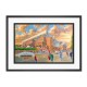 Villa Park Stadium 'Going to the Match' Fine Art Print - Aston Villa FC